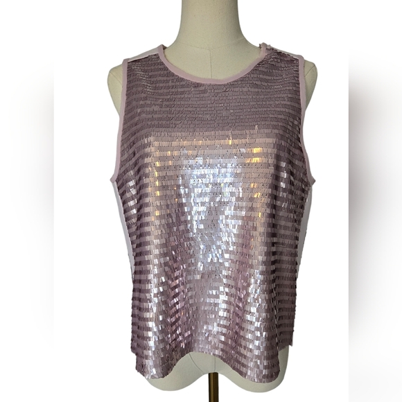 Mango Tops - NWOT MNG Suit Sequin Top